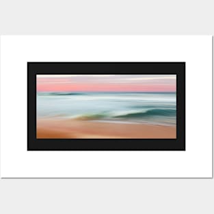 beach slow shutter pan Posters and Art